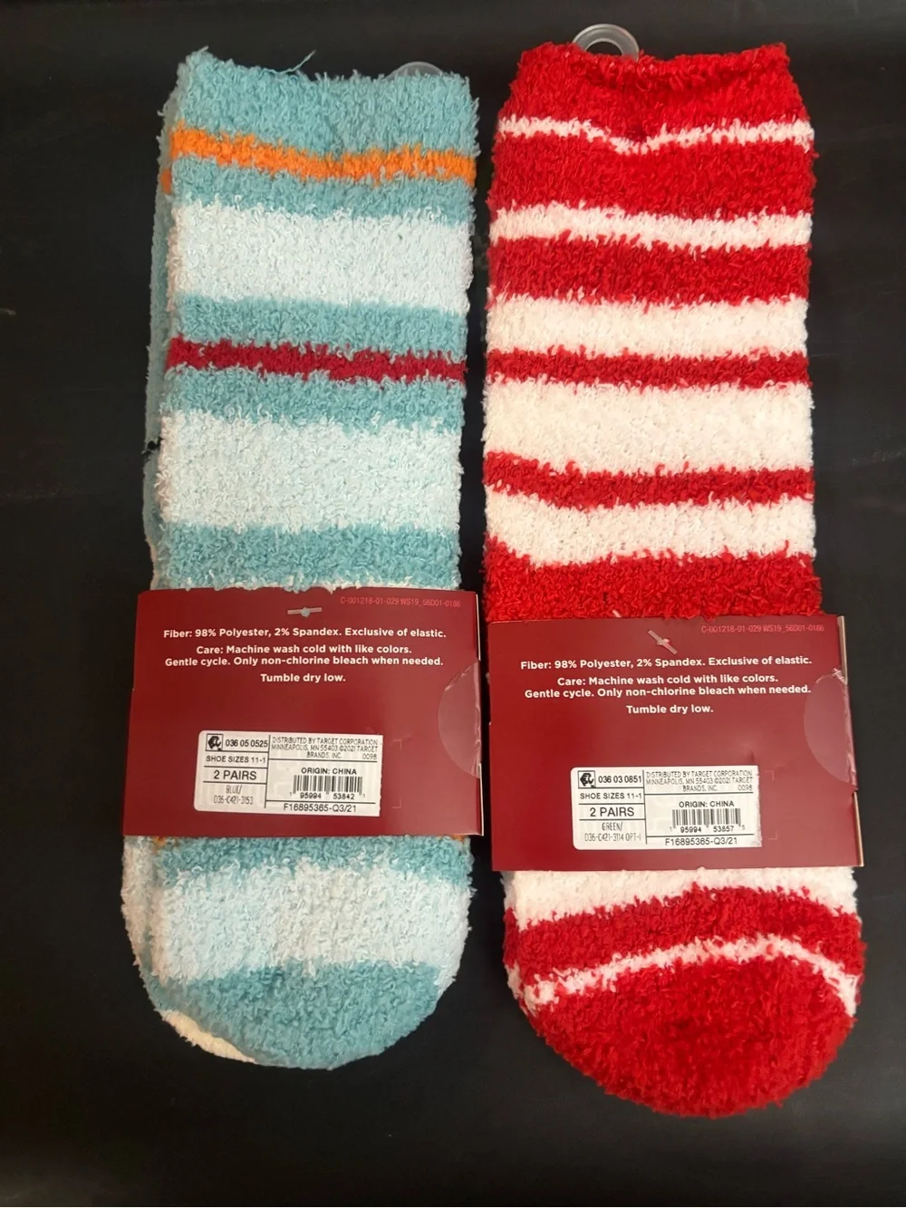 Wondershop Kids' Super Soft Crew Socks - Holiday Snowman & Santa - XS/S